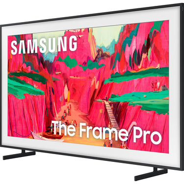 Samsung 85" The Frame Pro Neo QLED 4K TV (2025) w/ White Bezel + Protection Bundle