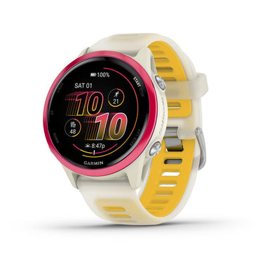 Garmin Forerunner 570 42mm GPS Smartwatch, Aluminum + Accessories Bundle