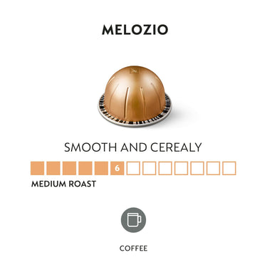 Nespresso Vertuo Bianco Capsules (Melozio) - 60 Pack