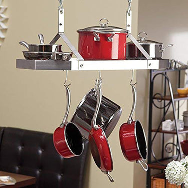 Cuisinart Octagonal Hanging Cookware Rack, Stainless steel
