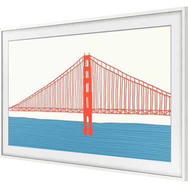 Samsung 85" The Frame Customizable Bezel - Modern White (VG-SCFA85WTBZA) - Open Box