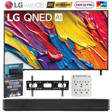LG 86" QNED82A QNED AI 4K Smart TV (2025) w/ SKM1 Soundbar Bundle