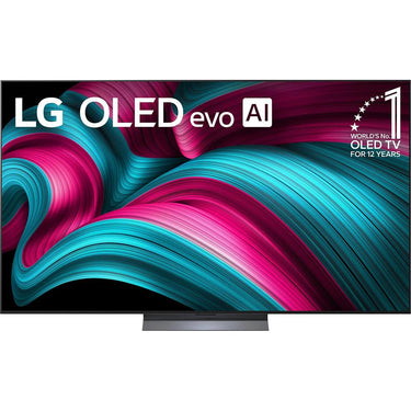 LG 77 Inch C5 Series OLED evo 4K UHD Smart webOS TV (2025) w/ SKM1 Soundbar Bundle