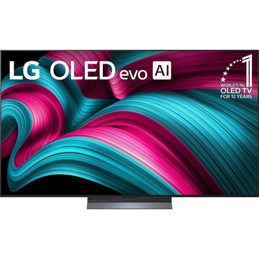 LG 65 Inch C5 Series OLED evo 4K UHD Smart webOS TV (2025) w/ SKM1 Soundbar Bundle