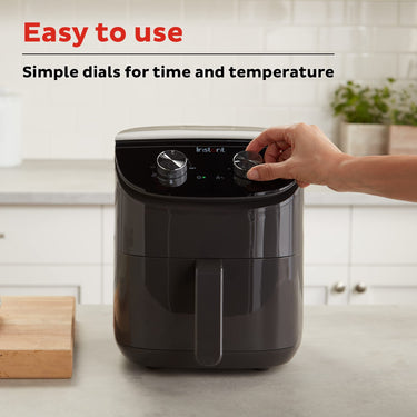 Instant Pot Essentials 4QT Air Fryer with EvenCrisp Technology, Black