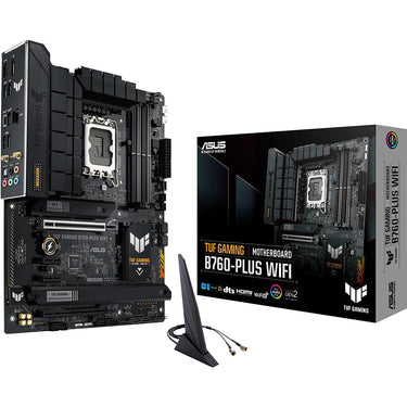Asus TUF Gaming B760-Plus WiFi D4 Motherboard, ATX, LGA1700, DDR5, WiFi 6