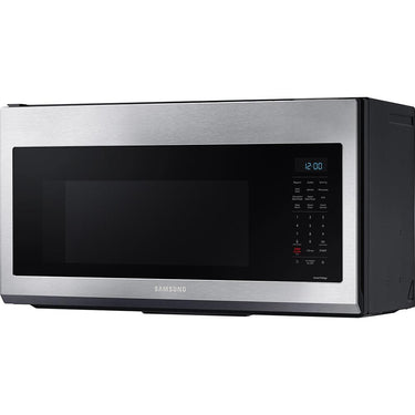 Samsung 1.7 cu ft Smart Over-the-Range Slim Fry Convection Microwave, Steel