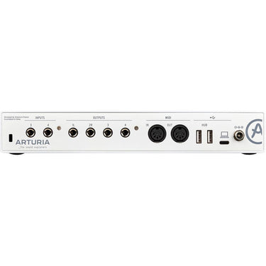 Arturia MiniFuse 4 Portable 4x Input USB-C MIDI Audio Interface, White