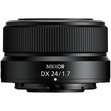Nikon NIKKOR Z DX 24mm f/1.7 Prime Lens (20119) Bundle for Z Mount Mirrorless Cameras