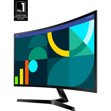 Samsung 27" Essential S3 (S36GD) Series FHD VA 1800R Curved Monitor Open Box