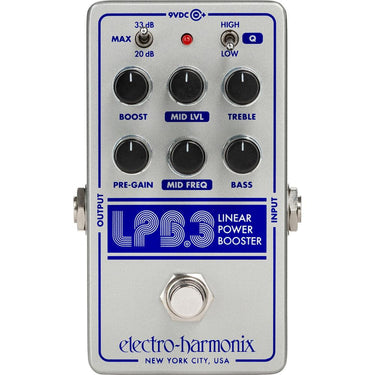 Electro-Harmonix LPB-3 Linear Power Booster and EQ Pedal