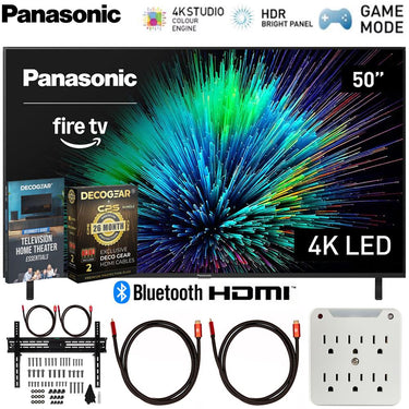 Panasonic 50 inch LED 4K Ultra HD Smart Fire TV with 26 Months Protection Bundle