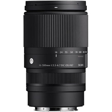 Sigma 16-300mm F3.5-6.7 DC OS Contemporary Lens for Canon RF Mirrorless Cameras Bundle