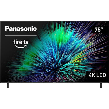 Panasonic W70 Series 75 inch LED 4K Ultra HD Smart Fire TV with Soundbar Bundle
