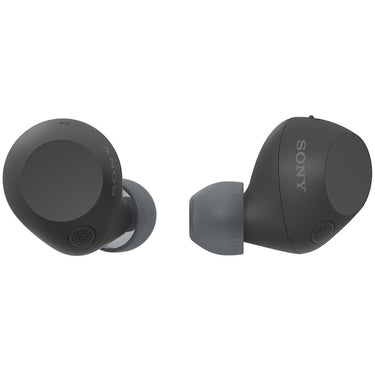 Sony Truly Wireless Noise Canceling Earbuds Black + Converter Adapter and Cloth