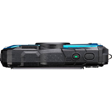 Pentax WG-90 Waterproof Digital Camera, Shockproof, Dustproof, Freezeproof - Blue