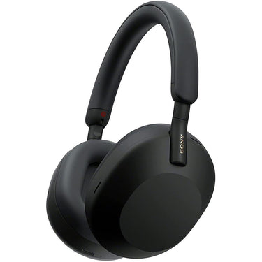 Sony WH-1000XM5 Wireless Noise Canceling Headphones, Black w/ 2YR Warranty Bundle