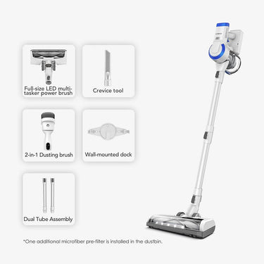 Tineco A10D Essentials Lightweight Cordless Stick Vacuum Cleaner, Factory Refurbished