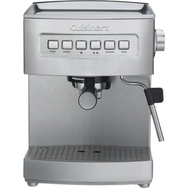 Cuisinart EM-200NP1 Programmable 15-Bar Espresso Maker, Stainless Steel USED