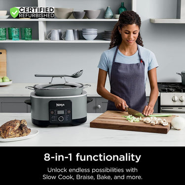Ninja Foodi Possible Slow Cooker PRO Multi-Cooker (MC1001), Renewed