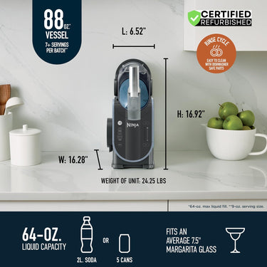 Ninja FS301 SLUSHi 88 oz. Frozen Drink & Slushie Machine - Renewed