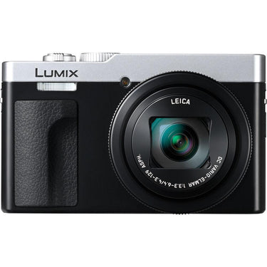 Panasonic LUMIX ZS99 Pocket-sized Travel and Lifestyle Camera, Silver + Accessories Bundle
