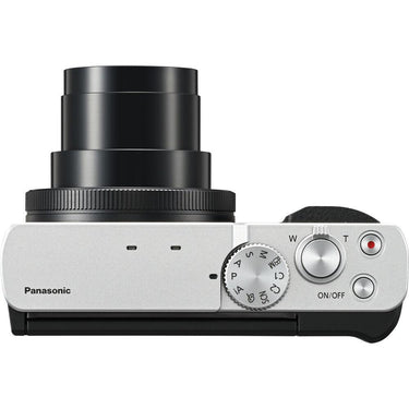 Panasonic LUMIX ZS99 Pocket-sized Travel and Lifestyle Camera, Silver + Accessories Bundle