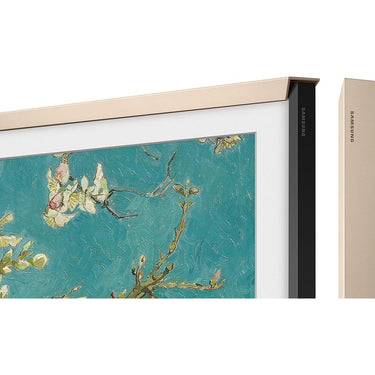 Samsung 75" The Frame Customizable Bezel - Sand Gold Metal - VG-SCFC75SGMZA - Open Box