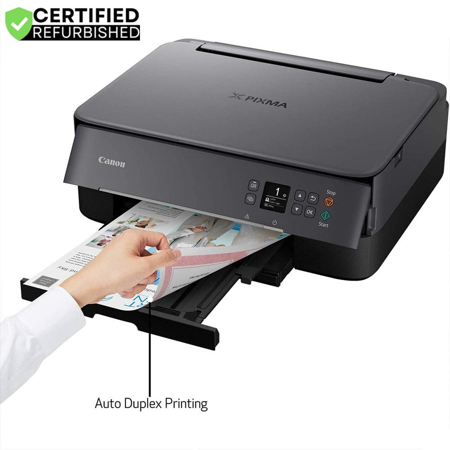 Canon PIXMA All-in-1 Wireless Printer Print, Copy, Scan Home Office (Renewed) Bundle