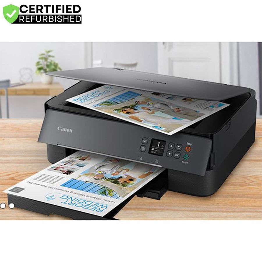 Canon PIXMA All-in-1 Wireless Printer Print, Copy, Scan Home Office (Renewed) Bundle