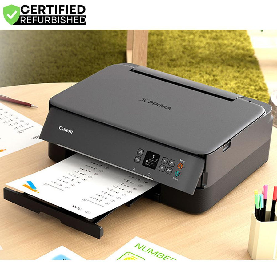 Canon PIXMA All-in-1 Wireless Printer Print, Copy, Scan Home Office (Renewed) Bundle