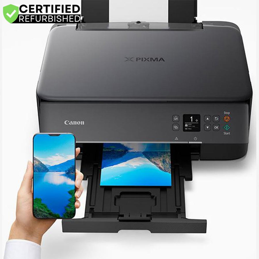 Canon PIXMA All-in-1 Wireless Printer Print, Copy, Scan Home Office (Renewed) Bundle