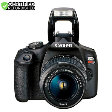 Canon T7 EOS Rebel DSLR Camera EF-S 18-55mm IS II + 500mm Telephoto Lens (Renewed) Kit