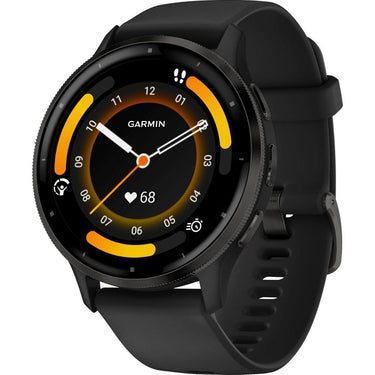Garmin Venu 3 Fitness GPS Smartwatch Slate Bezel / Black Band (45mm) - Refurbished