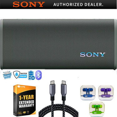 Sony ULT Field 3 Wireless Portable Bluetooth Speaker + 1 Year Protection Pack