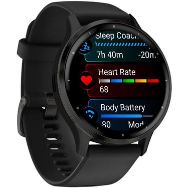 Garmin Venu 3 Fitness GPS Smartwatch Slate/Black (45mm) Refurb. + 2 Yr Warranty