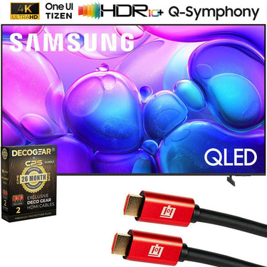 Samsung 65" Q6F QLED 4K UHD AI Smart TV (2025) w/ 26 Month Protection Bundle