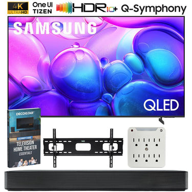 Samsung 65" Q6F QLED 4K UHD AI Smart Tizen TV (2025) w/ SKM1 Soundbar Bundle
