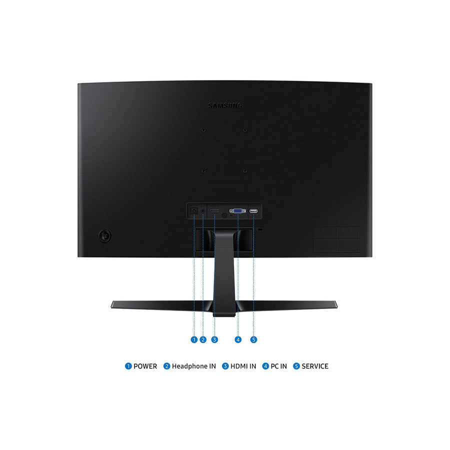 Samsung 27" Essential Monitor S3 S36GD FHD 100Hz 16:9 VA 1800R Curved Monitor