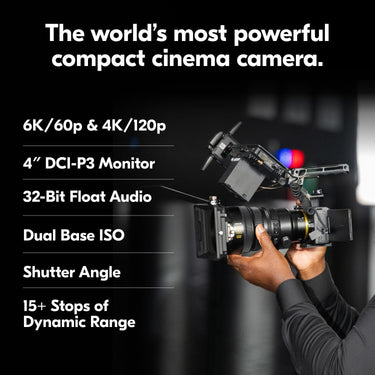 Nikon ZR Cinema Camera, 6K Full-Frame, RED Color Science (24-50mm Lens Kit)