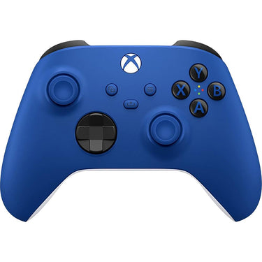 Microsoft WLC M Branded Shock Blue Gaming Controller