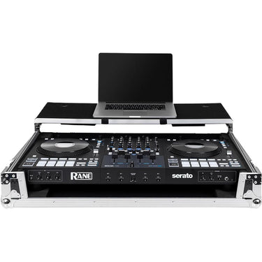Headliner Flight Case for Rane Four and Performer with Laptop Platform and Wheels