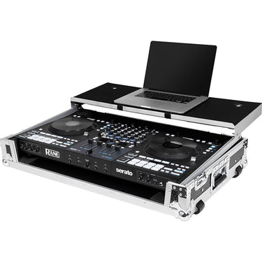 Headliner Flight Case for Rane Four and Performer with Laptop Platform and Wheels
