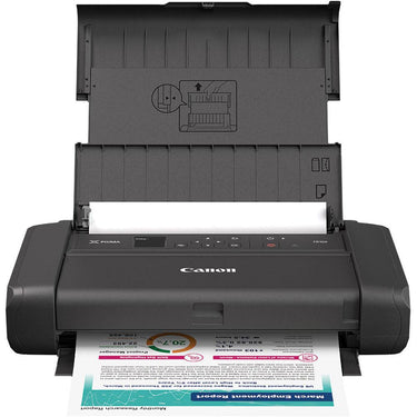 Canon PIXMA TR160 Portable Wired/Wireless Inkjet Color Printer+Essentials Bundle