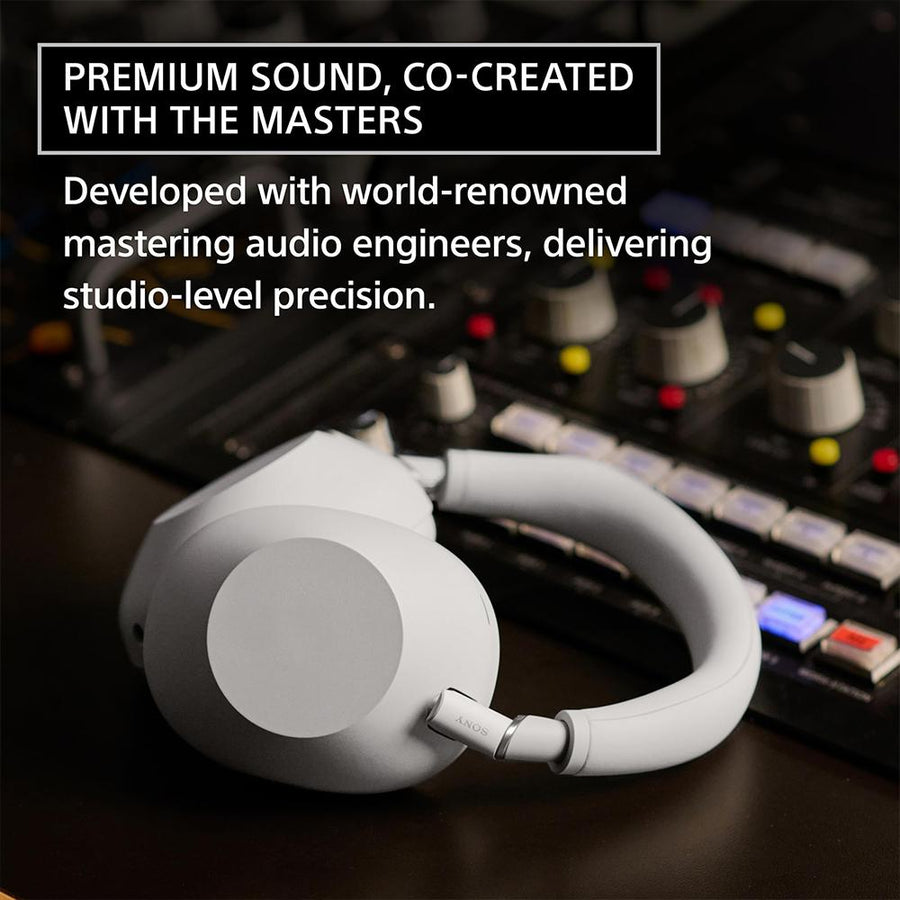 Sony WH-1000XM6 Best Noise Canceling Headphones, Black w/ Deco Master Guide Bundle