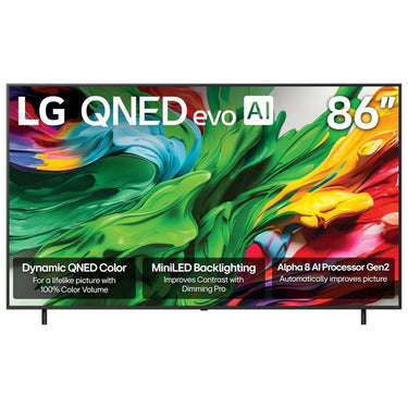 LG 86 inch Mini LED QNED AI 4K QNED85A Series Smart TV (2025)