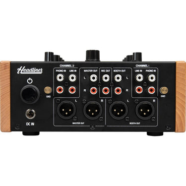 Headliner R2 2-Channel Rotary DJ Mixer (HL90100)