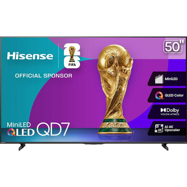 Hisense 50" QD7 Series Mini-LED UHD 4K Smart Fire TV - Refurbished
