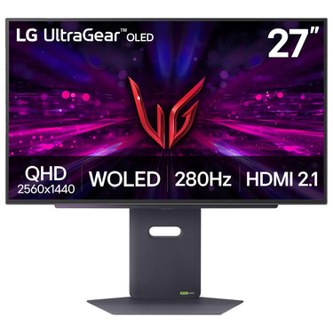 LG 27 Inch UltraGear OLED QHD 280Hz 0.03ms G-Sync Gaming Monitor - 27GX700A-B
