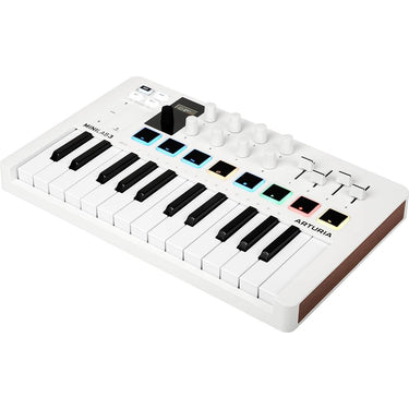 Arturia MiniLab 3 25-Key MIDI Controller Keyboard White Renewed